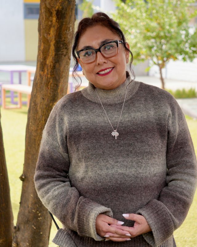 Retrato de Luz Malhue, Orientadora