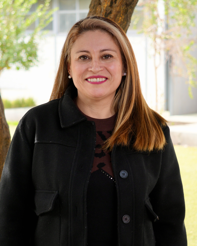 Retrato de Karina Leiva, Inspectora General