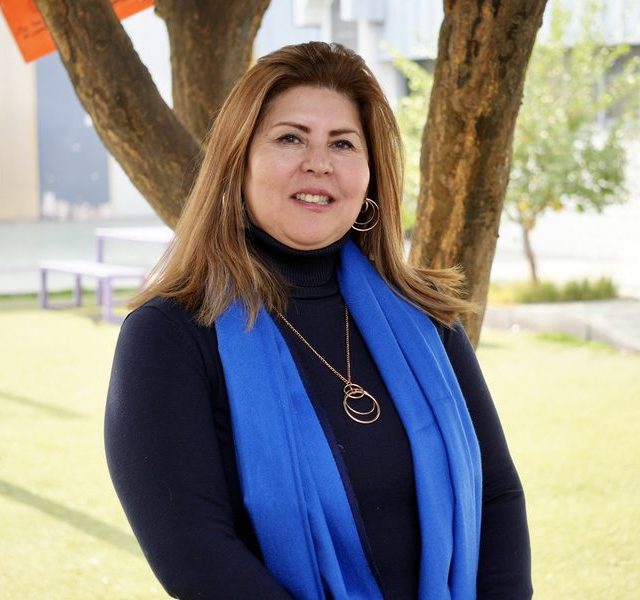 Retrato de Valentina Rodríguez Álvarez, Jefa de Unidad Técnico-Pedagógica
